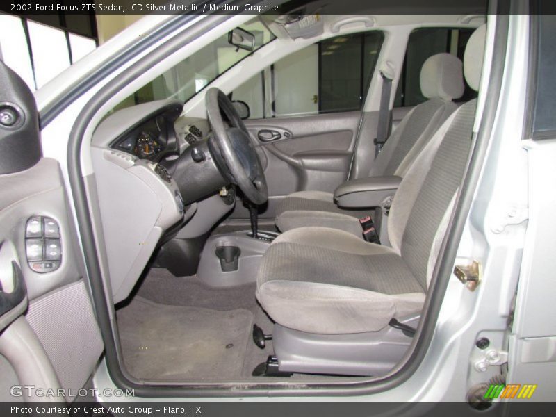  2002 Focus ZTS Sedan Medium Graphite Interior