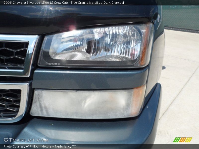 Blue Granite Metallic / Dark Charcoal 2006 Chevrolet Silverado 1500 LS Crew Cab