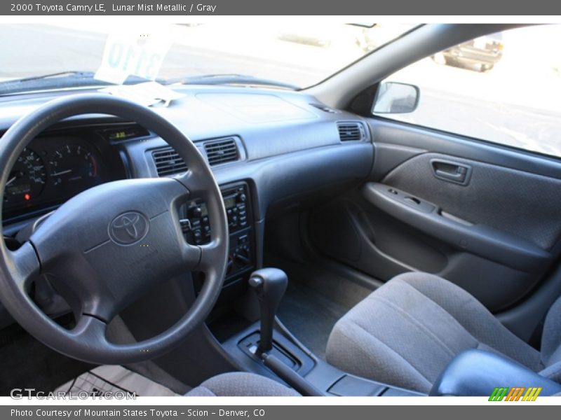 Lunar Mist Metallic / Gray 2000 Toyota Camry LE
