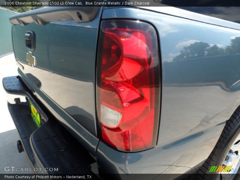 Blue Granite Metallic / Dark Charcoal 2006 Chevrolet Silverado 1500 LS Crew Cab