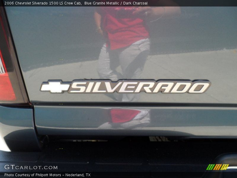 Blue Granite Metallic / Dark Charcoal 2006 Chevrolet Silverado 1500 LS Crew Cab