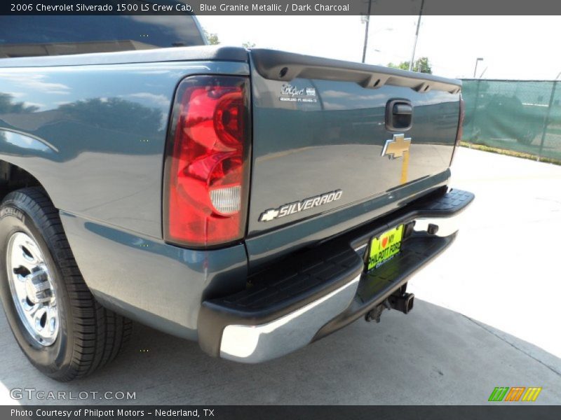 Blue Granite Metallic / Dark Charcoal 2006 Chevrolet Silverado 1500 LS Crew Cab