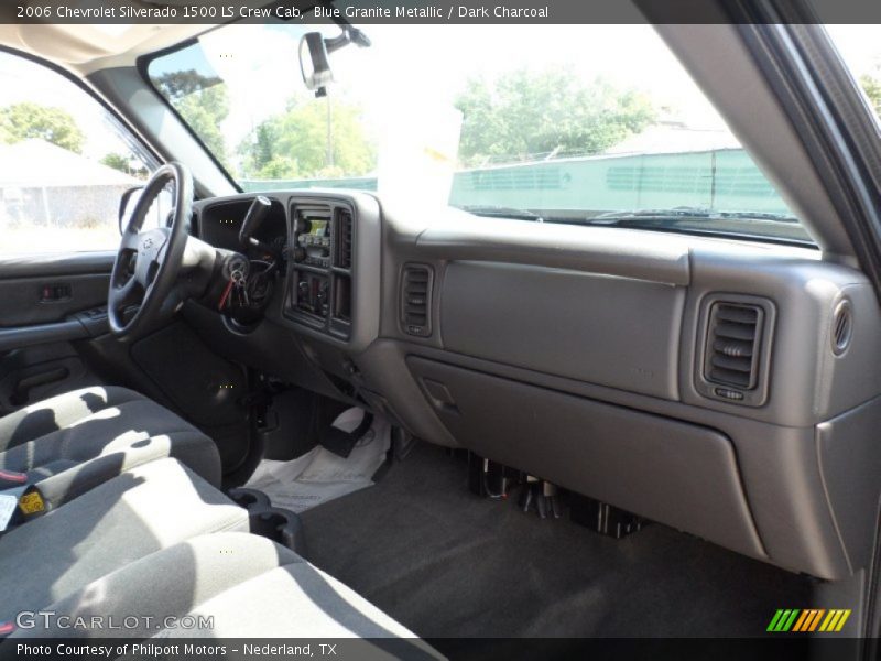 Blue Granite Metallic / Dark Charcoal 2006 Chevrolet Silverado 1500 LS Crew Cab