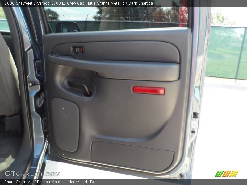 Blue Granite Metallic / Dark Charcoal 2006 Chevrolet Silverado 1500 LS Crew Cab