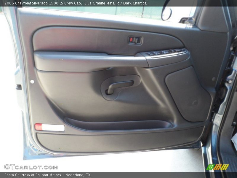 Blue Granite Metallic / Dark Charcoal 2006 Chevrolet Silverado 1500 LS Crew Cab