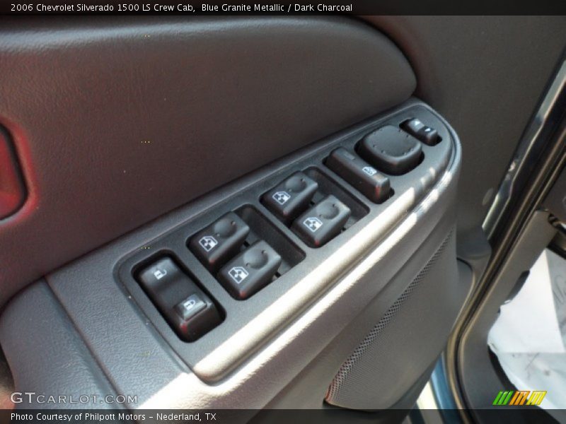 Blue Granite Metallic / Dark Charcoal 2006 Chevrolet Silverado 1500 LS Crew Cab
