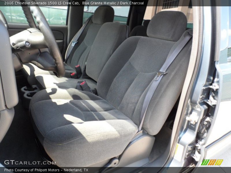 Blue Granite Metallic / Dark Charcoal 2006 Chevrolet Silverado 1500 LS Crew Cab