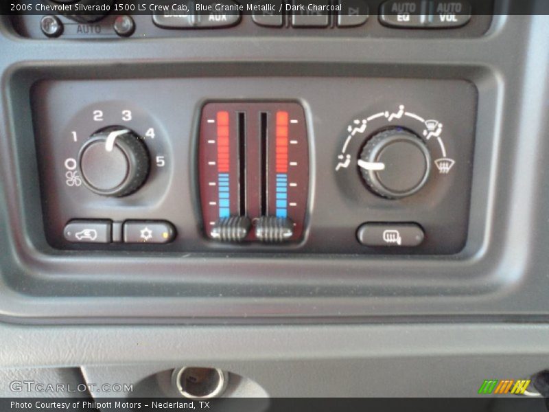 Blue Granite Metallic / Dark Charcoal 2006 Chevrolet Silverado 1500 LS Crew Cab
