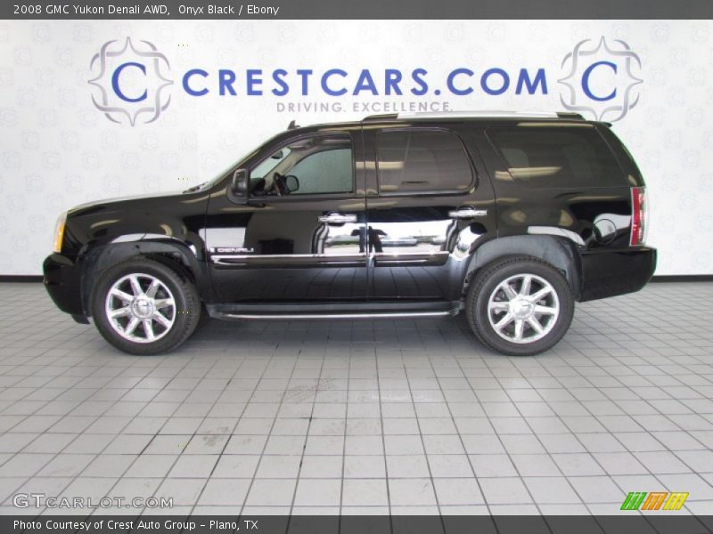 Onyx Black / Ebony 2008 GMC Yukon Denali AWD