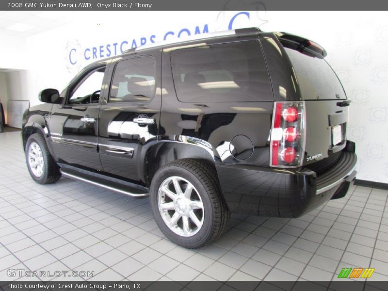 Onyx Black / Ebony 2008 GMC Yukon Denali AWD