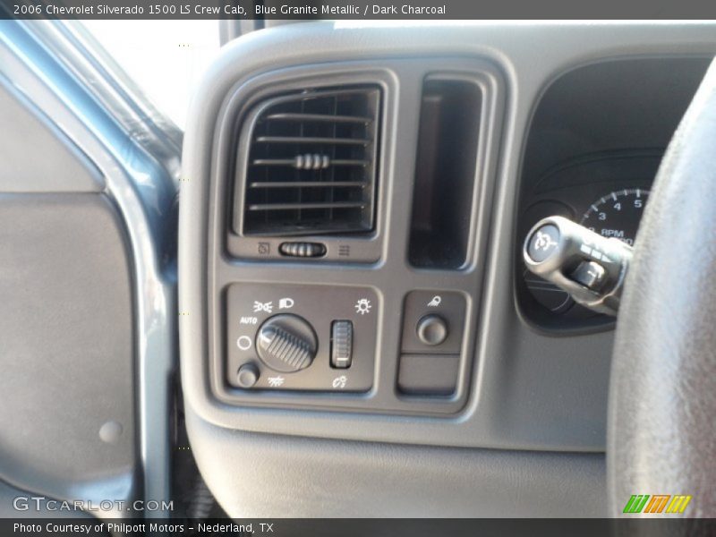 Blue Granite Metallic / Dark Charcoal 2006 Chevrolet Silverado 1500 LS Crew Cab