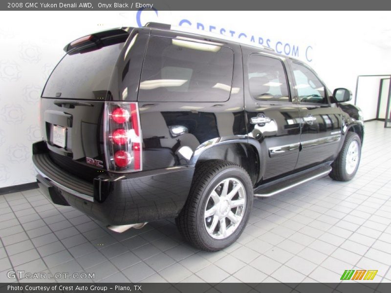 Onyx Black / Ebony 2008 GMC Yukon Denali AWD