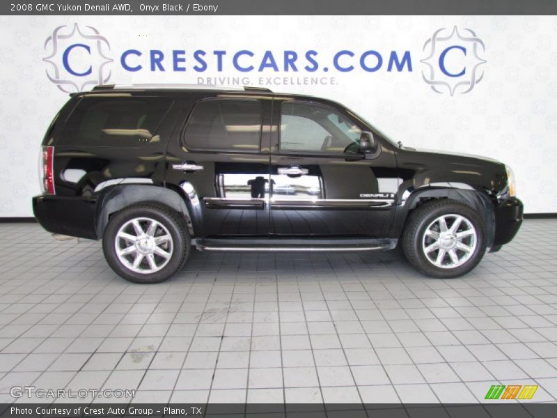 Onyx Black / Ebony 2008 GMC Yukon Denali AWD