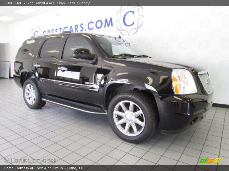Onyx Black / Ebony 2008 GMC Yukon Denali AWD