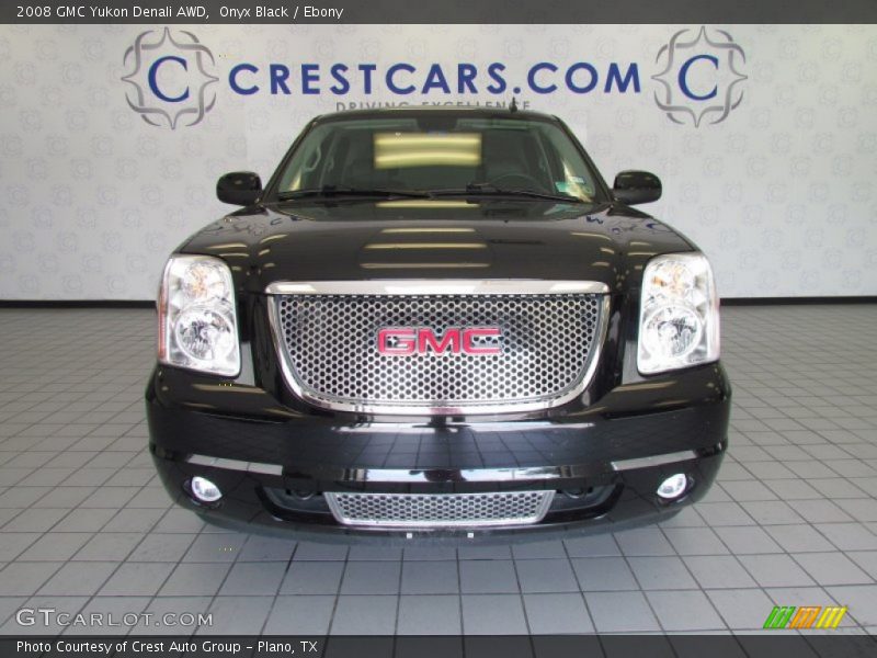 Onyx Black / Ebony 2008 GMC Yukon Denali AWD