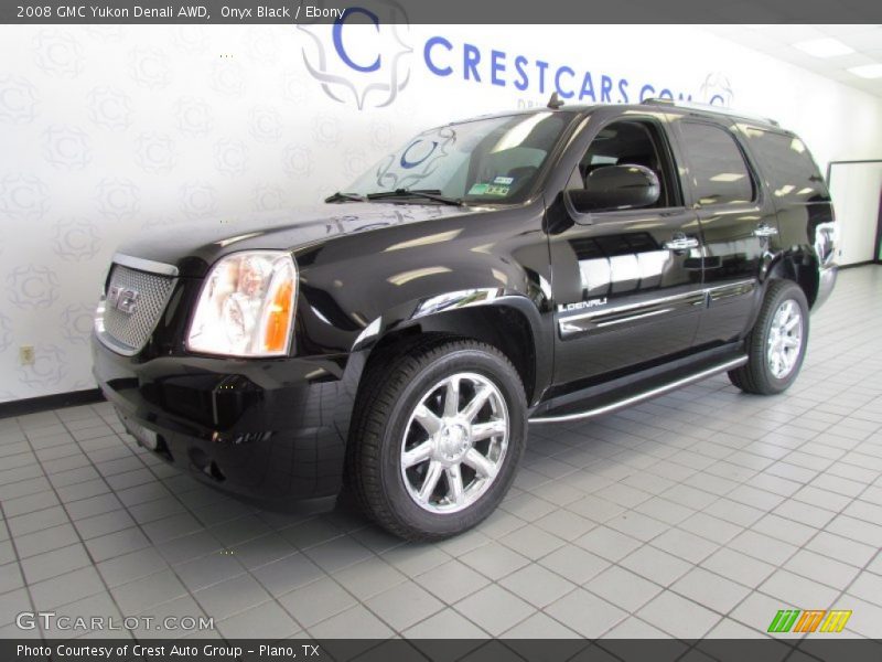 Onyx Black / Ebony 2008 GMC Yukon Denali AWD