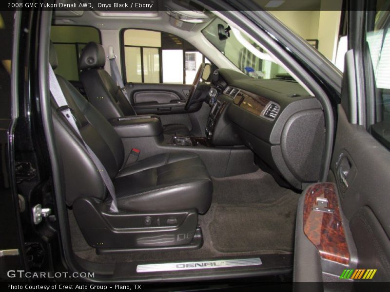 Onyx Black / Ebony 2008 GMC Yukon Denali AWD