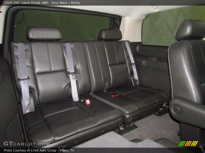 Onyx Black / Ebony 2008 GMC Yukon Denali AWD