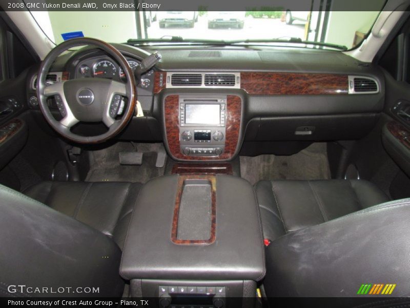 Onyx Black / Ebony 2008 GMC Yukon Denali AWD