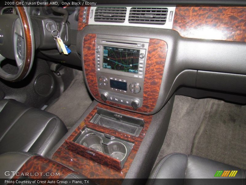 Onyx Black / Ebony 2008 GMC Yukon Denali AWD