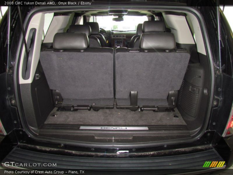 Onyx Black / Ebony 2008 GMC Yukon Denali AWD