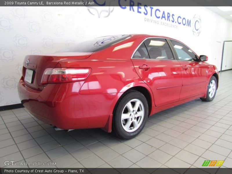 Barcelona Red Metallic / Ash 2009 Toyota Camry LE