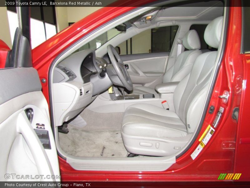 Barcelona Red Metallic / Ash 2009 Toyota Camry LE