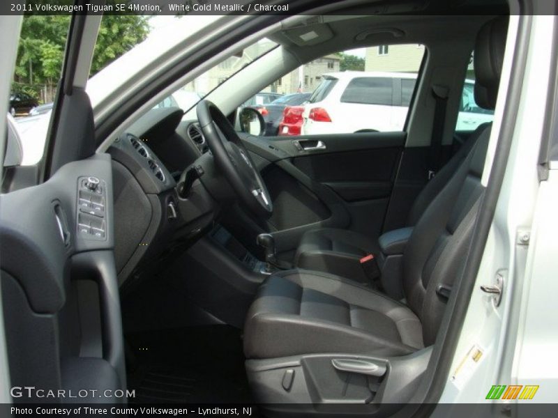 White Gold Metallic / Charcoal 2011 Volkswagen Tiguan SE 4Motion