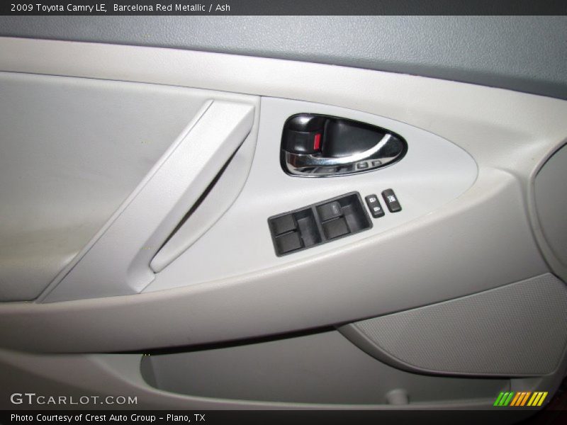 Barcelona Red Metallic / Ash 2009 Toyota Camry LE