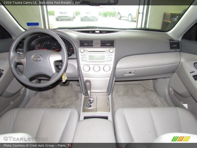Barcelona Red Metallic / Ash 2009 Toyota Camry LE