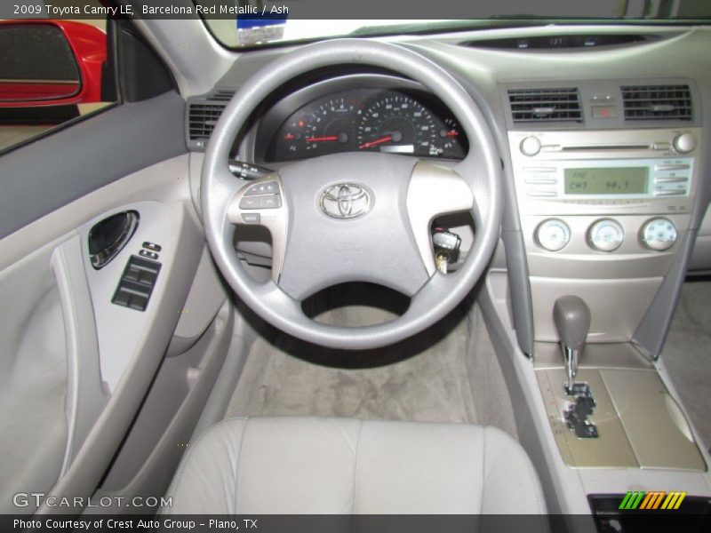 Barcelona Red Metallic / Ash 2009 Toyota Camry LE