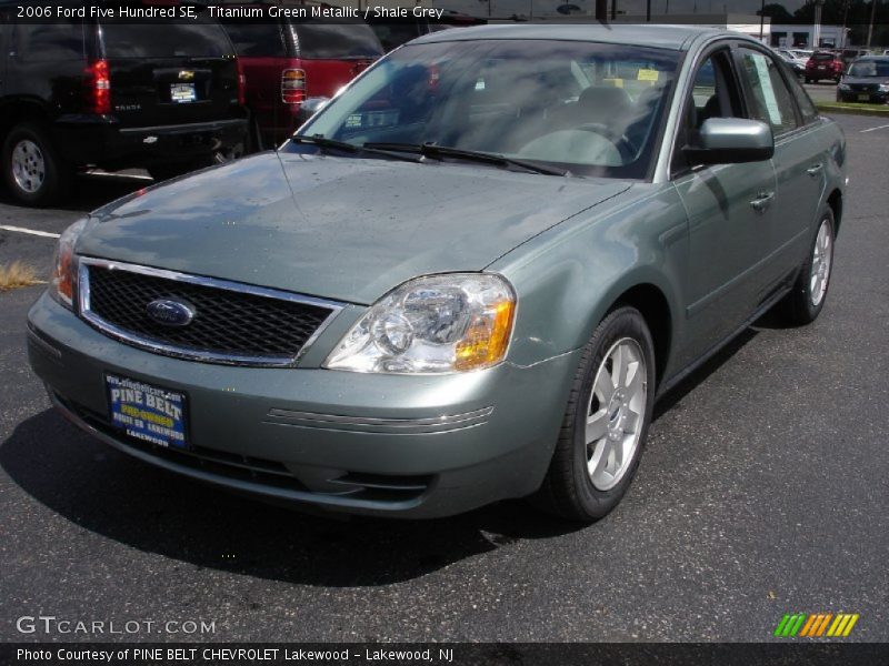 Titanium Green Metallic / Shale Grey 2006 Ford Five Hundred SE