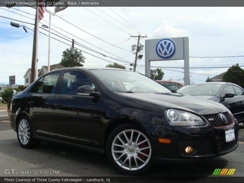 Black / Anthracite 2007 Volkswagen Jetta GLI Sedan