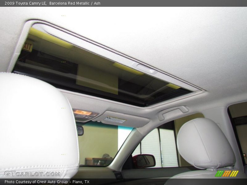 Barcelona Red Metallic / Ash 2009 Toyota Camry LE