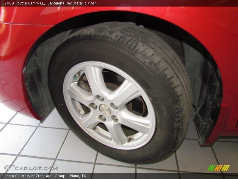Barcelona Red Metallic / Ash 2009 Toyota Camry LE