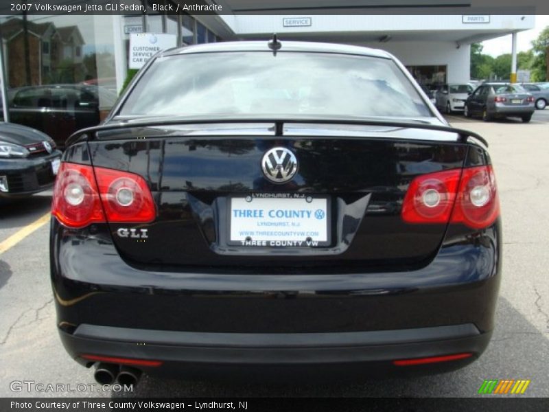 Black / Anthracite 2007 Volkswagen Jetta GLI Sedan