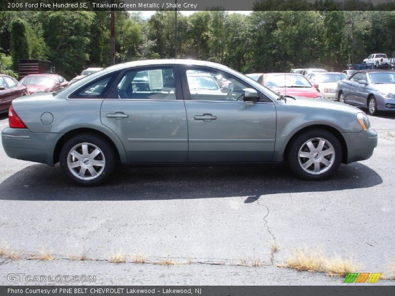 Titanium Green Metallic / Shale Grey 2006 Ford Five Hundred SE