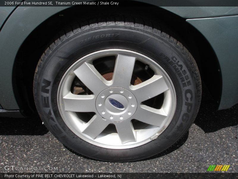 Titanium Green Metallic / Shale Grey 2006 Ford Five Hundred SE
