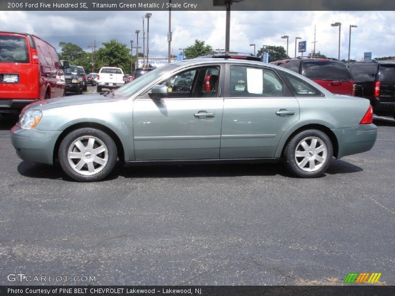 Titanium Green Metallic / Shale Grey 2006 Ford Five Hundred SE