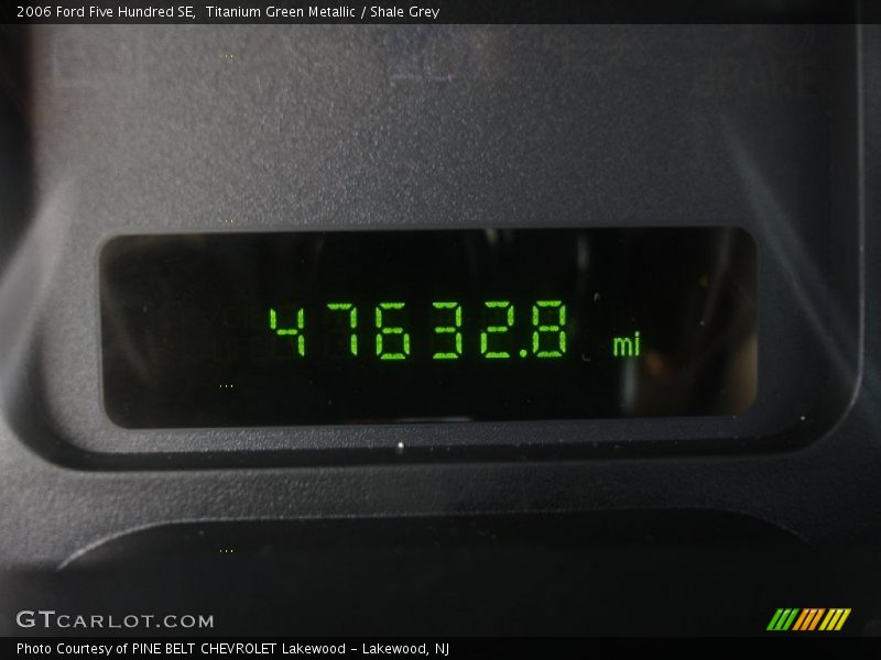 Titanium Green Metallic / Shale Grey 2006 Ford Five Hundred SE