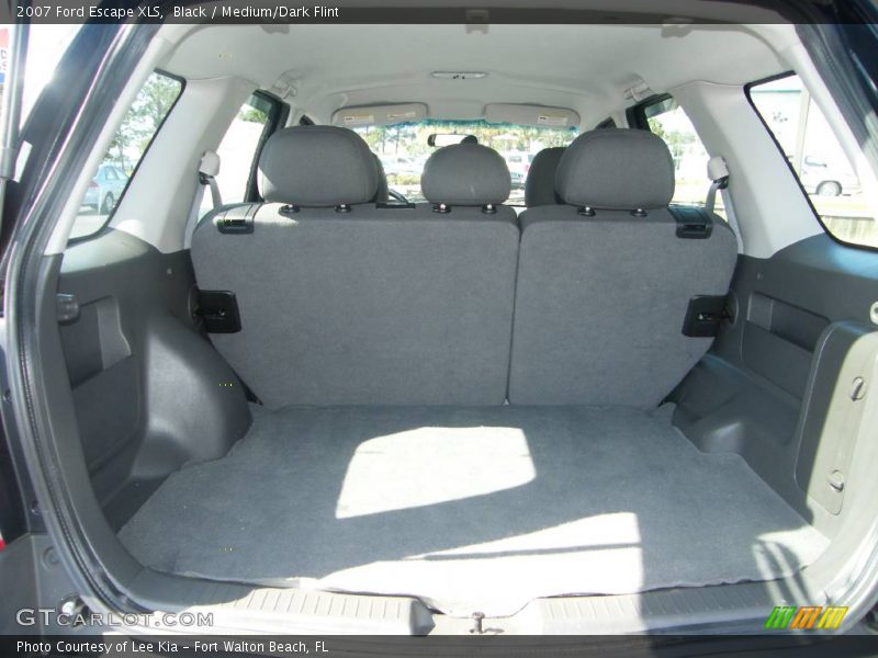 Black / Medium/Dark Flint 2007 Ford Escape XLS