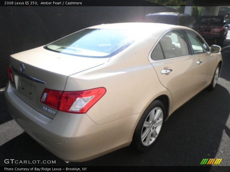 Amber Pearl / Cashmere 2008 Lexus ES 350