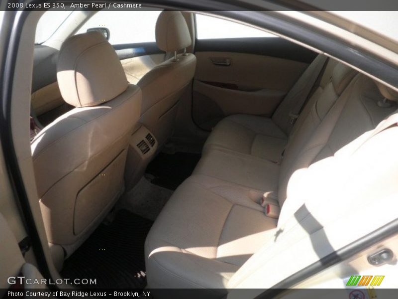 Amber Pearl / Cashmere 2008 Lexus ES 350