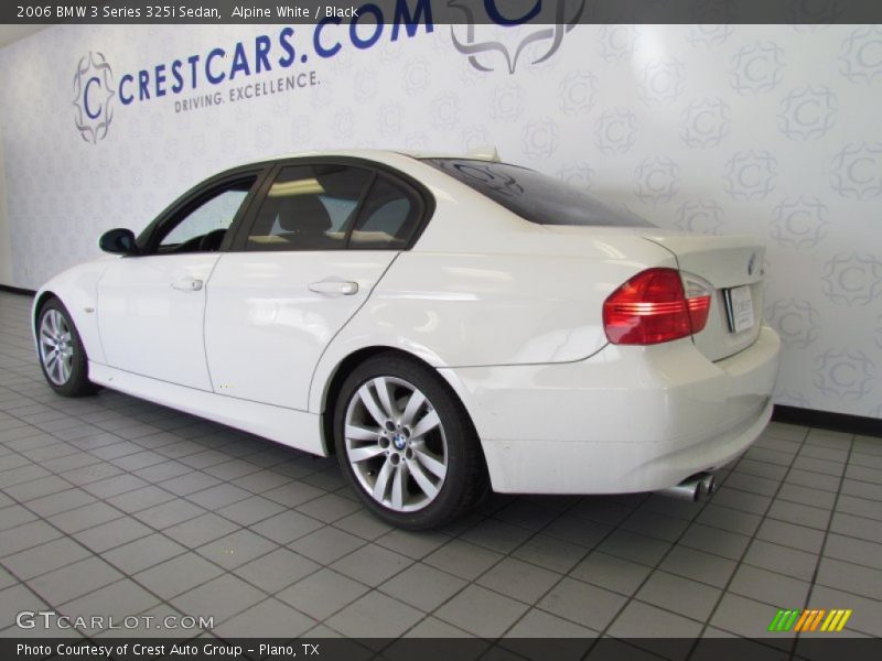 Alpine White / Black 2006 BMW 3 Series 325i Sedan