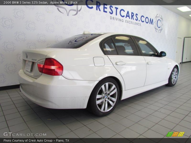 Alpine White / Black 2006 BMW 3 Series 325i Sedan