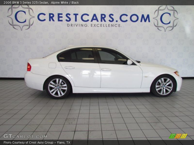 Alpine White / Black 2006 BMW 3 Series 325i Sedan