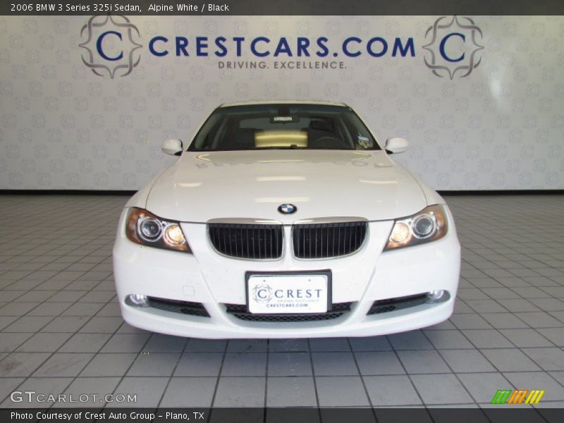 Alpine White / Black 2006 BMW 3 Series 325i Sedan
