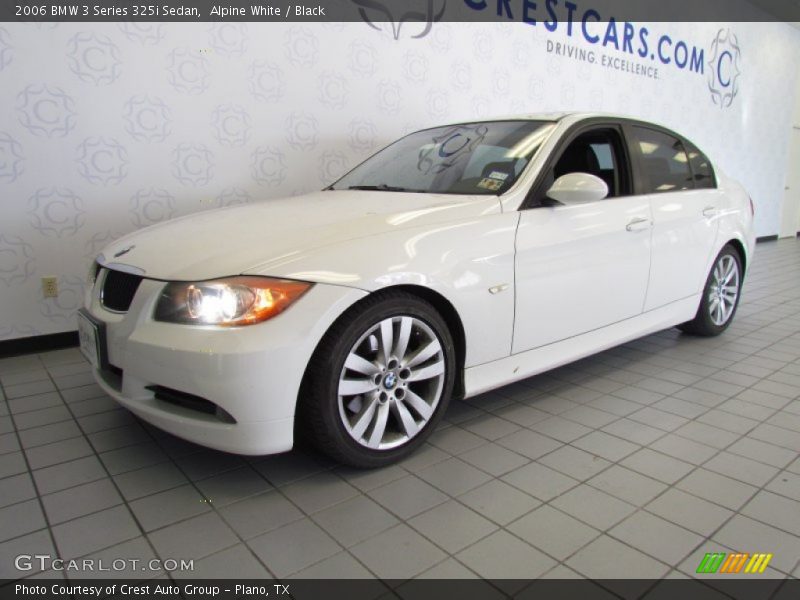 Alpine White / Black 2006 BMW 3 Series 325i Sedan
