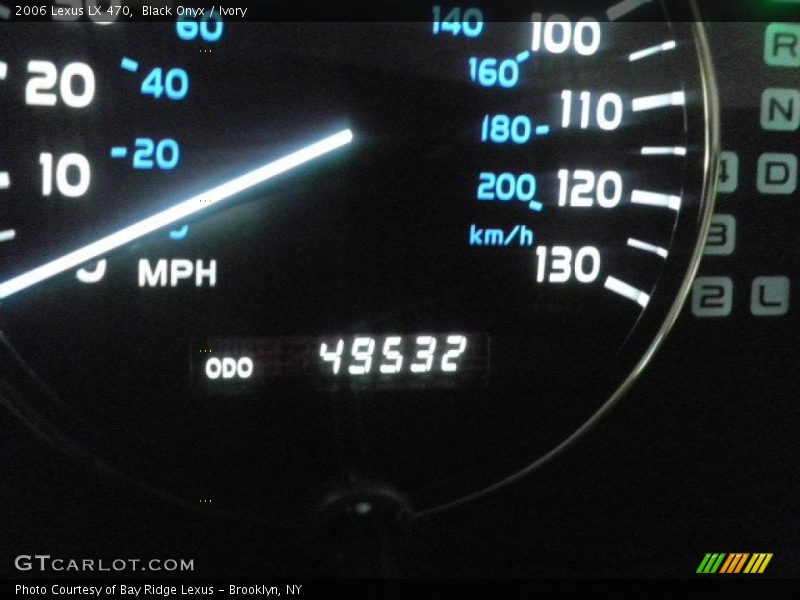 Black Onyx / Ivory 2006 Lexus LX 470