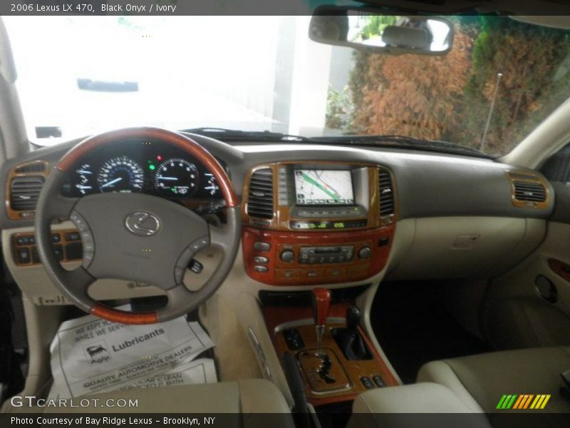 Black Onyx / Ivory 2006 Lexus LX 470